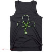 Stethoscope Clover Tank Top thumb 0