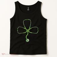Stethoscope Clover Tank Top thumb 2
