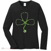 Stethoscope Clover Women's Long Sleeve Shirt thumb 0