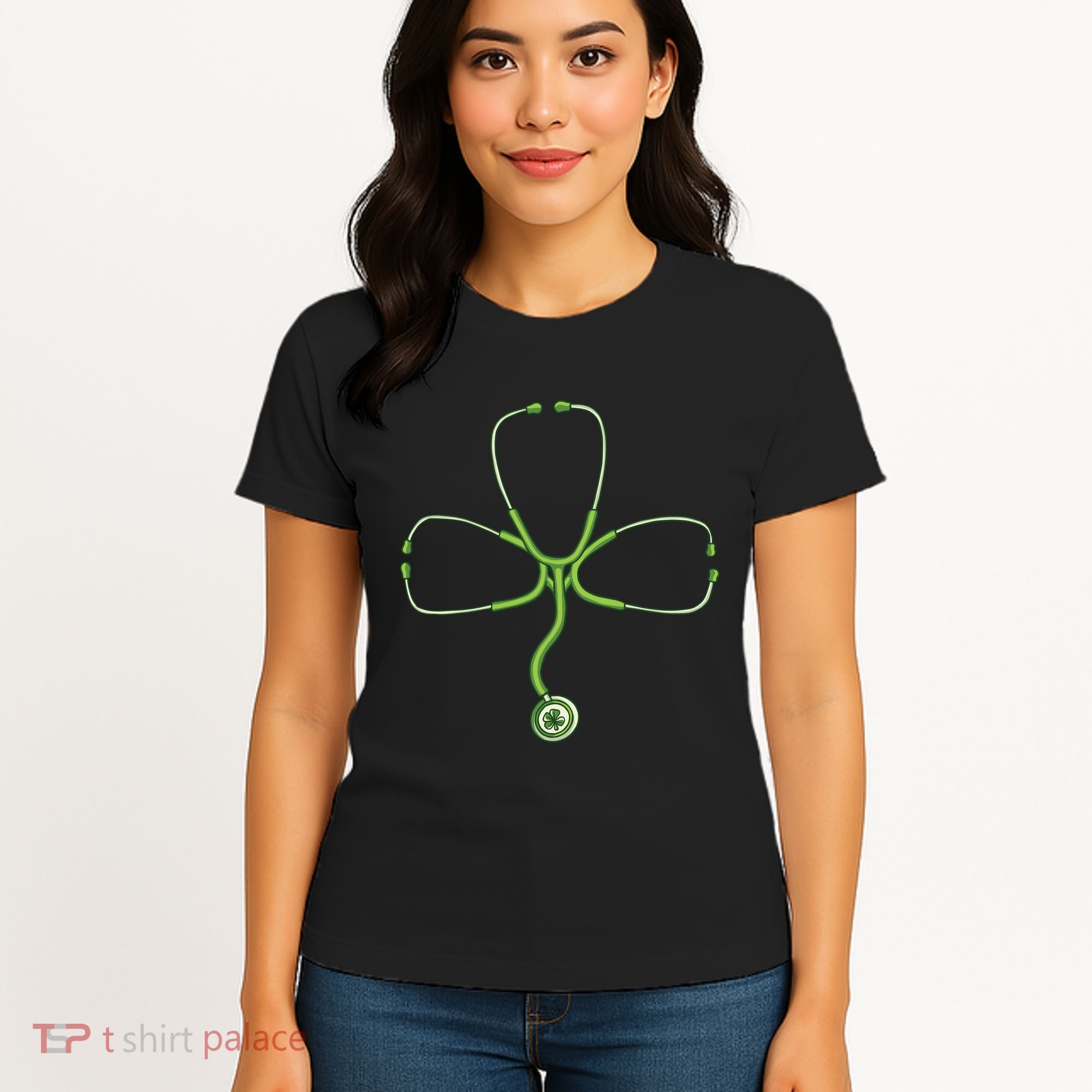 Stethoscope Clover Women's T-Shirt