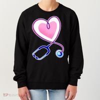 Stethoscope Heart Nursing  Women's Sweatshirt thumb 0