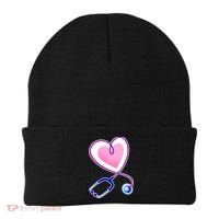 Stethoscope Heart Nursing  Beanie thumb 0