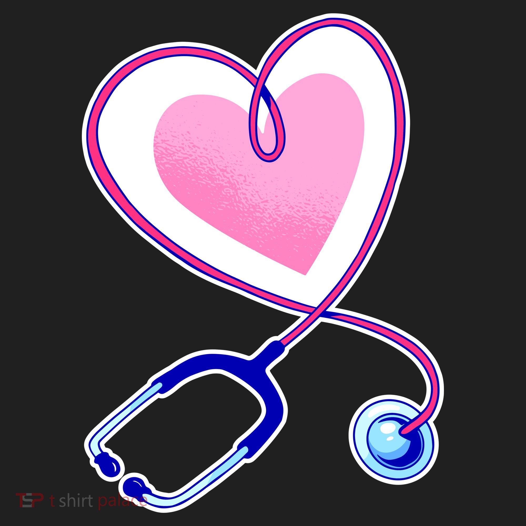 Stethoscope Heart Nursing  Beanie