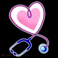 Stethoscope Heart Nursing  Pajama Set thumb 2