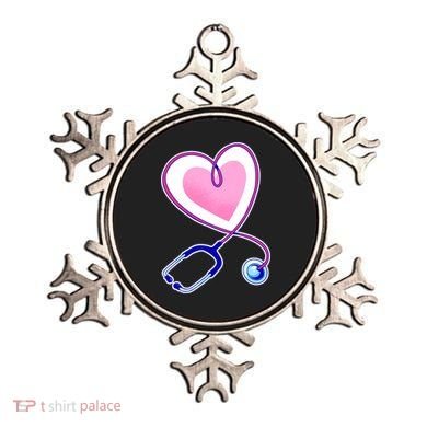 Stethoscope Heart Nursing  Ornament