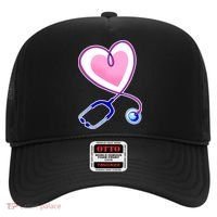 Stethoscope Heart Nursing  Hat thumb 0