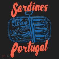 Sardines Tinned Fish Retro Graphic Women's Sweatshirt thumb 2