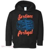 Sardines Tinned Fish Retro Graphic Toddler Hoodie thumb 0
