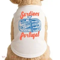 Sardines Tinned Fish Retro Graphic Doggie Tank thumb 0