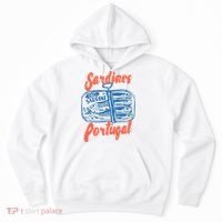 Sardines Tinned Fish Retro Graphic Hoodie thumb 0
