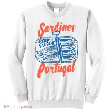 Sardines Tinned Fish Retro Graphic Sweatshirt