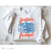 Sardines Tinned Fish Retro Graphic Sweatshirt thumb 2