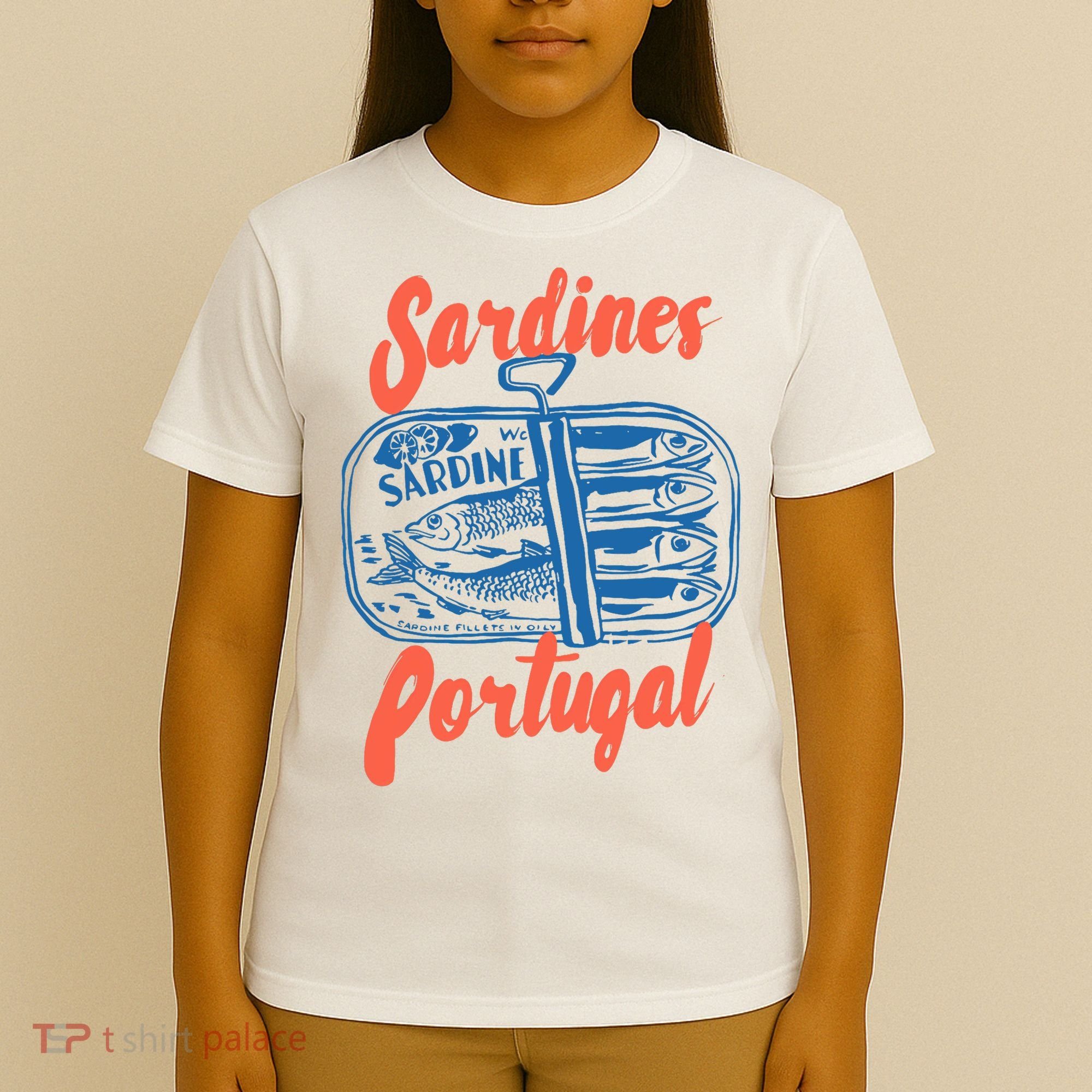 Sardines Tinned Fish Retro Graphic T-Shirt