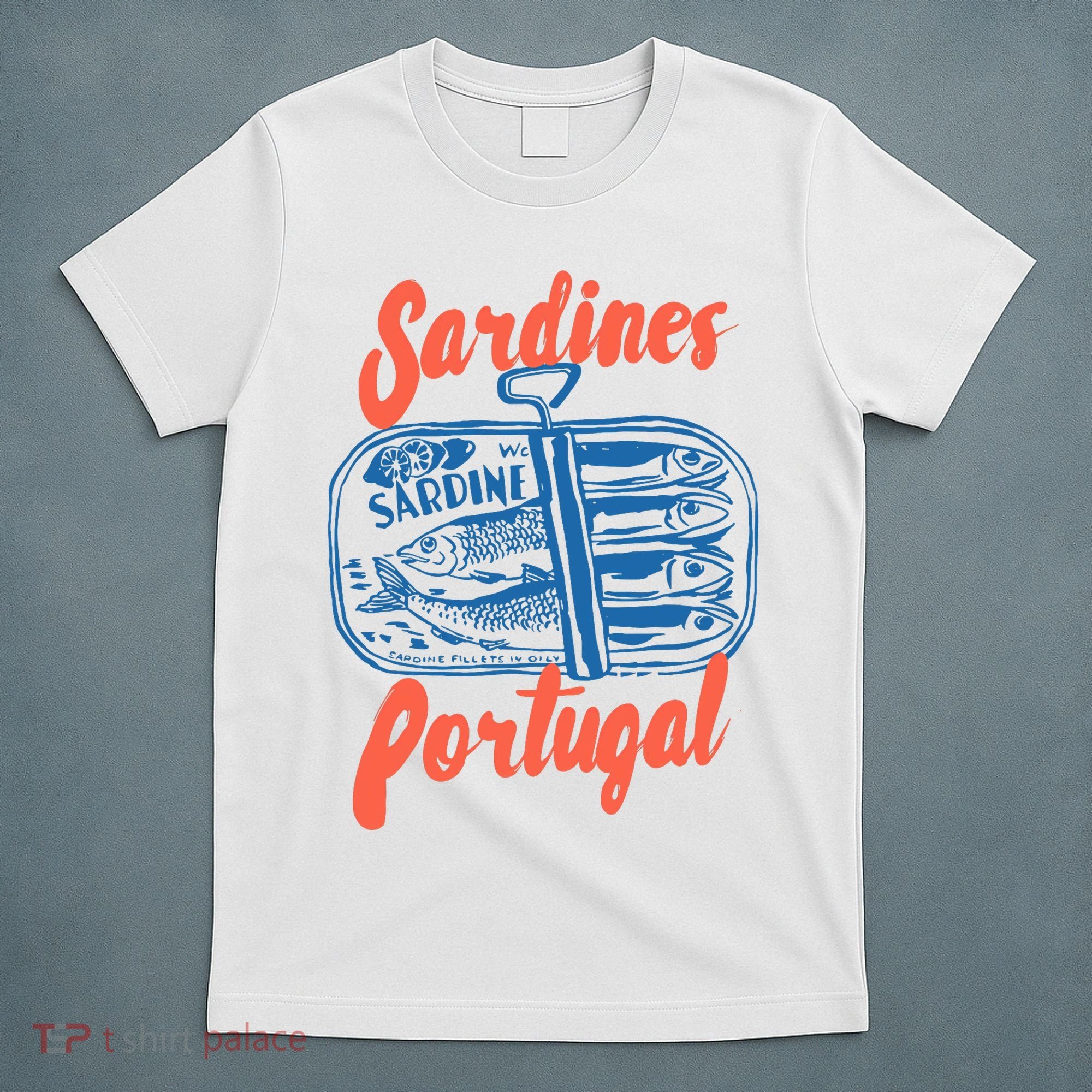 Sardines Tinned Fish Retro Graphic T-Shirt