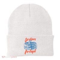 Sardines Tinned Fish Retro Graphic Beanie thumb 0