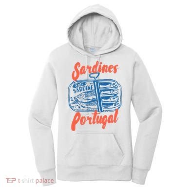 Sardines Tinned Fish Retro Graphic Women's Hoodie