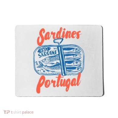 Sardines Tinned Fish Retro Graphic Mousepad