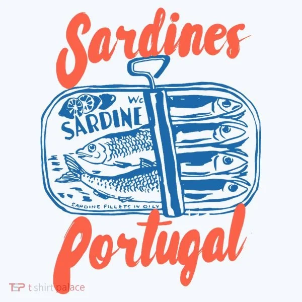 Sardines Tinned Fish Retro Graphic Toddler T-Shirt