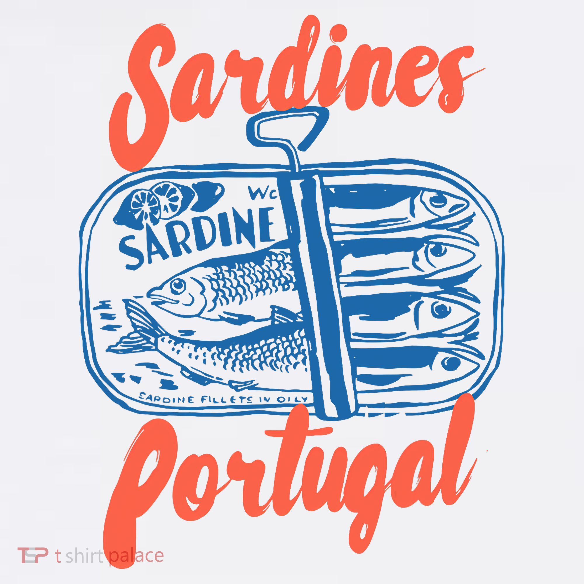 Sardines Tinned Fish Retro Graphic Women's Long Sleeve Shirt
