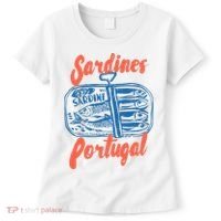 Sardines Tinned Fish Retro Graphic Women's T-Shirt thumb 0