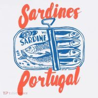 Sardines Tinned Fish Retro Graphic Women's T-Shirt thumb 6