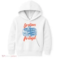 Sardines Tinned Fish Retro Graphic Kids Hoodie thumb 0