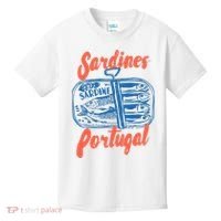 Sardines Tinned Fish Retro Graphic Kids T-Shirt thumb 0