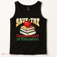 Save The Federal Education Department Teacher Parent Tank Top thumb 2
