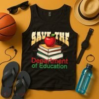 Save The Federal Education Department Teacher Parent Tank Top thumb 4
