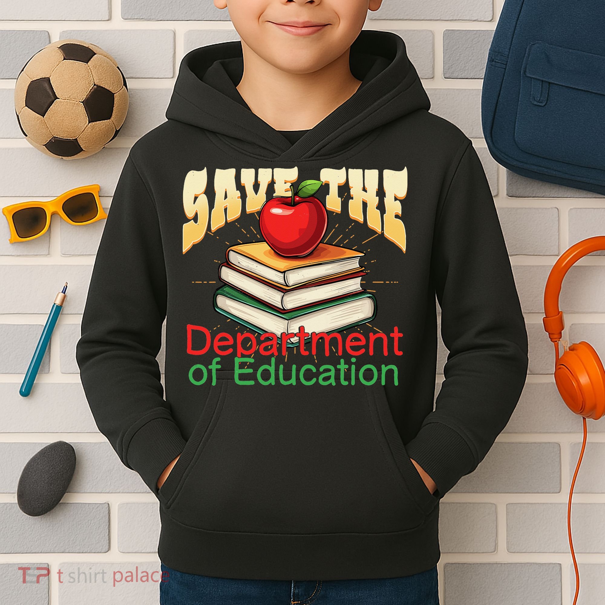 Save The Federal Education Department Teacher Parent Kids Hoodie