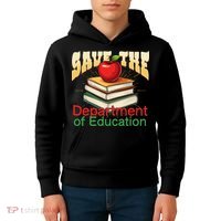 Save The Federal Education Department Teacher Parent Kids Hoodie thumb 4