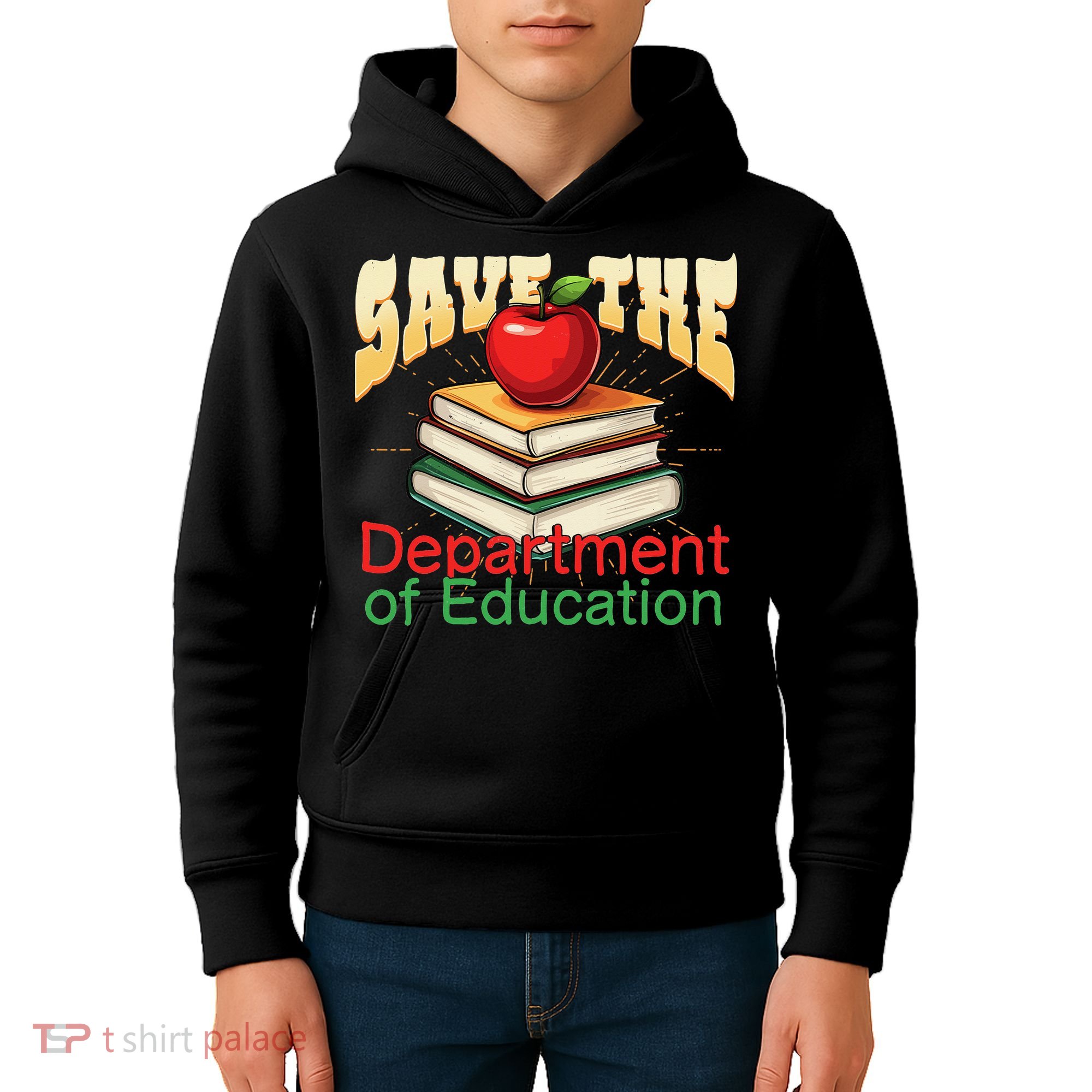 Save The Federal Education Department Teacher Parent Kids Hoodie