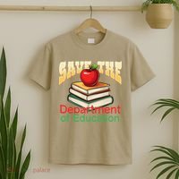 Save The Federal Education Department Teacher Parent T-Shirt thumb 2