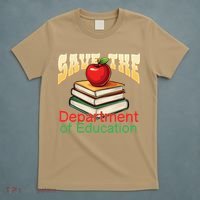 Save The Federal Education Department Teacher Parent T-Shirt thumb 5