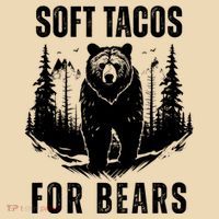 Soft Tacos For Bears Funny Camping Tote Bag thumb 4