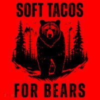 Soft Tacos For Bears Funny Camping Santa Hat thumb 1