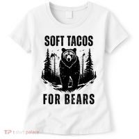 Soft Tacos For Bears Funny Camping Women's T-Shirt thumb 0
