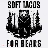 Soft Tacos For Bears Funny Camping Kids Long Sleeve Shirt thumb 2