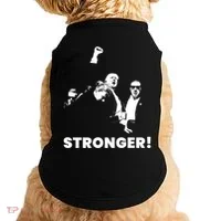 Stronger Trump Fight Support Doggie Tank thumb 0