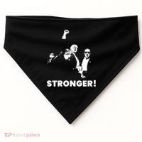 Stronger Trump Fight Support USA-Made Doggie Bandana thumb 0