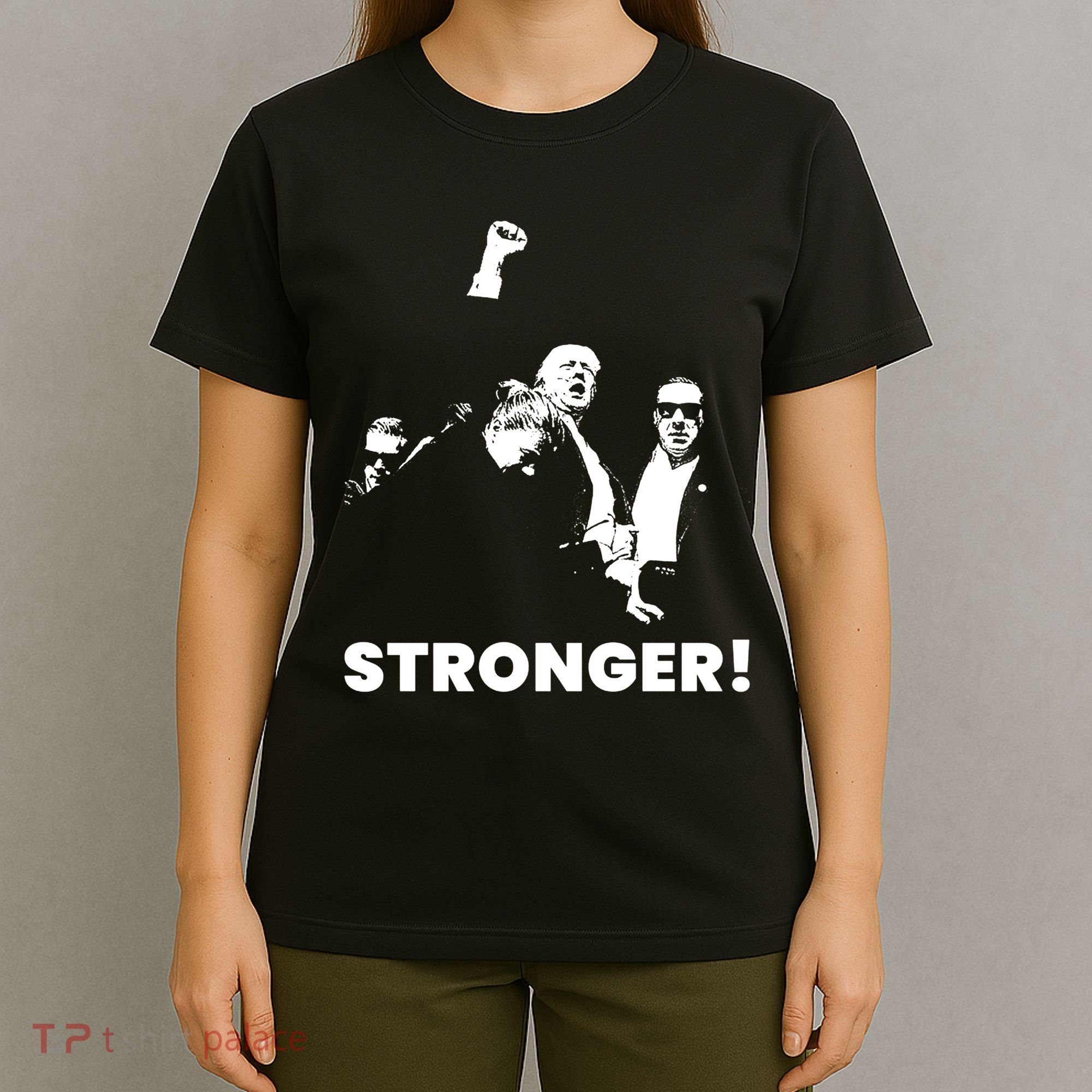 Stronger Trump Fight Support T-Shirt