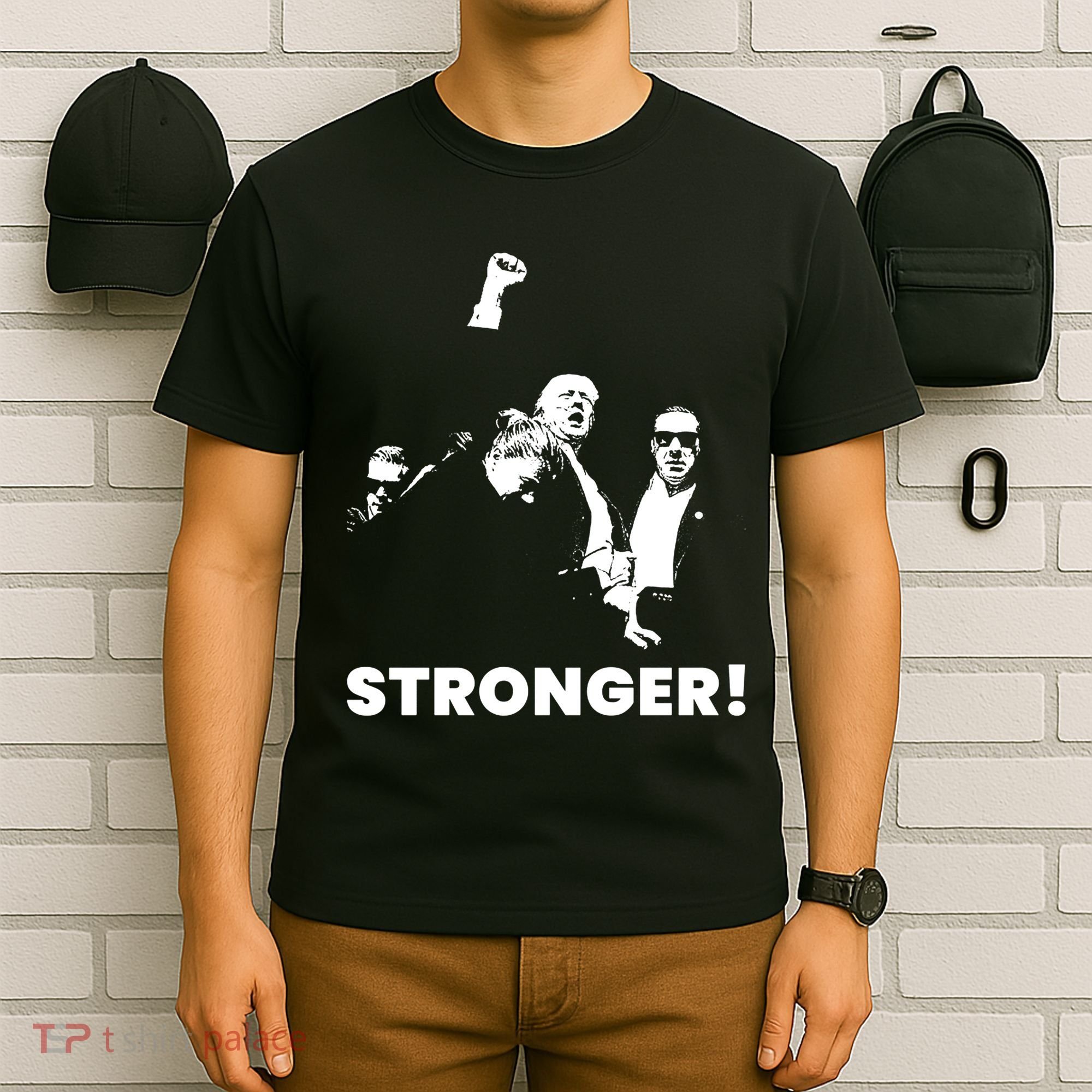 Stronger Trump Fight Support T-Shirt