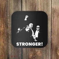 Stronger Trump Fight Support Coaster thumb 0