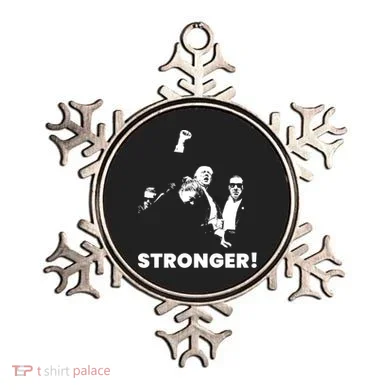 Stronger Trump Fight Support Ornament