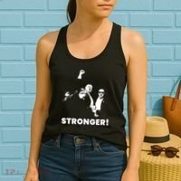 Stronger Trump Fight Support Women's Tank Top thumb 2