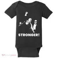 Stronger Trump Fight Support Baby Bodysuit thumb 0