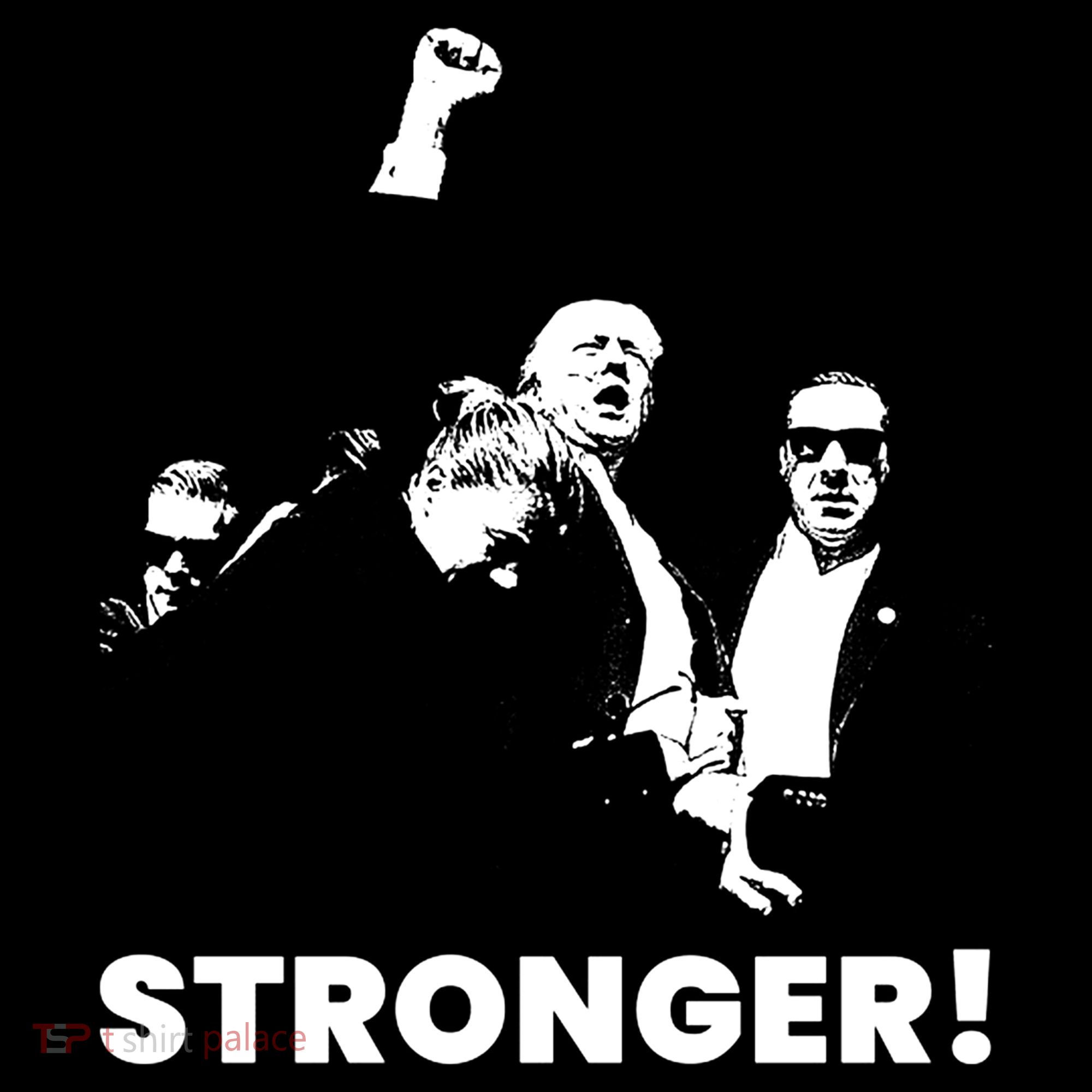 Stronger Trump Fight Support Baby Bodysuit