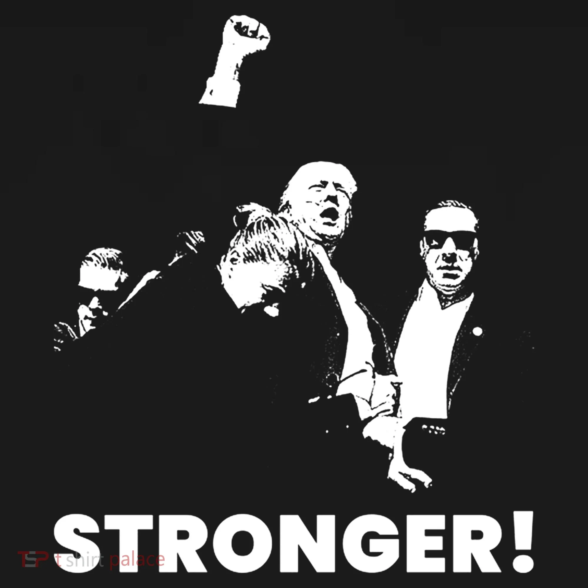 Stronger Trump Fight Support Toddler Hoodie