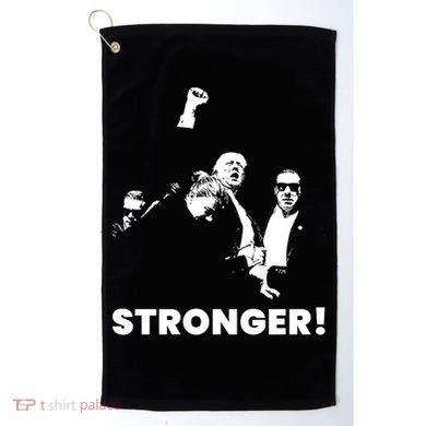 Stronger Trump Fight Support Golf Towel