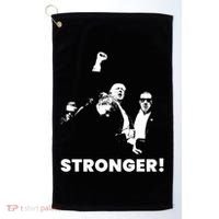 Stronger Trump Fight Support Golf Towel thumb 0